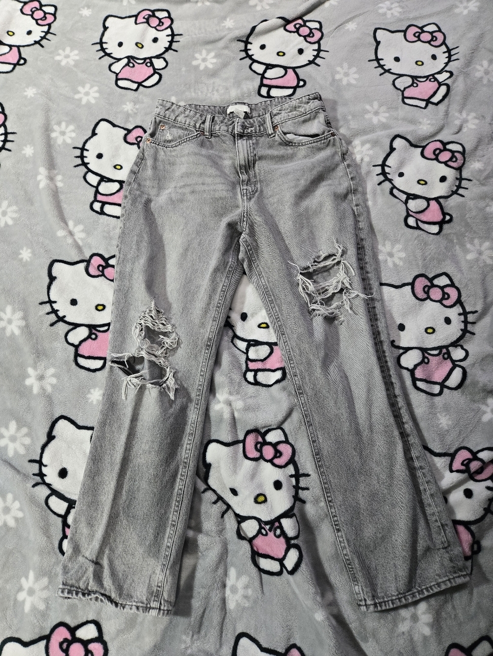 Women's Size 8 H&M Baggy High-rise Jeans